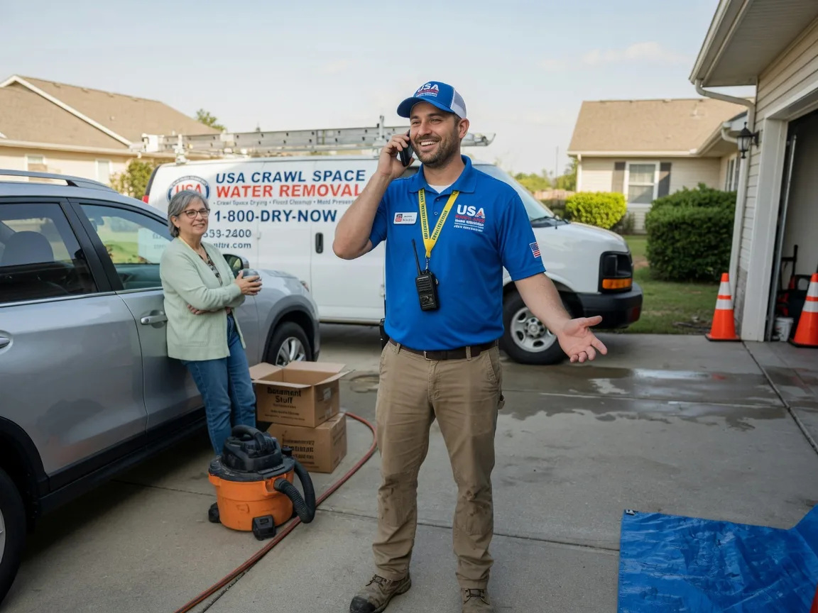 Crawl Space Water Removal Bondville, IL FAQs